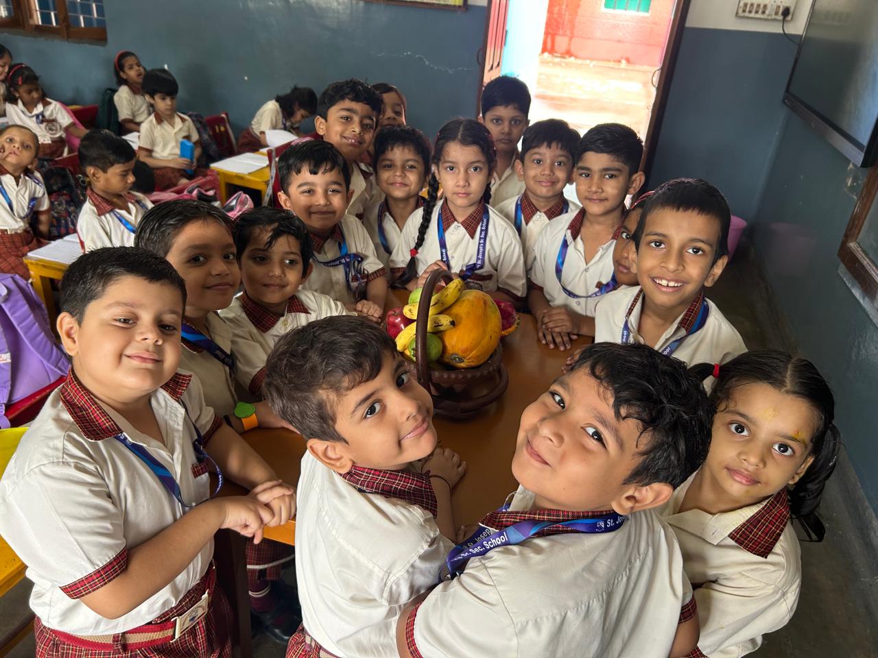 FRUITS DAY CELEBRATION- KG SECTION